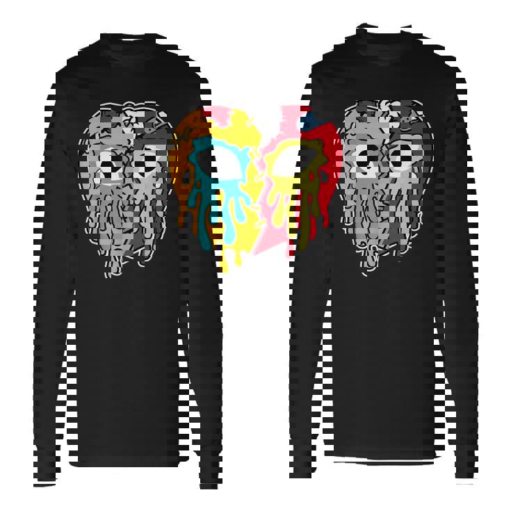 Broken Heart Crying Drip Sb Dunk Froskate Matching Long