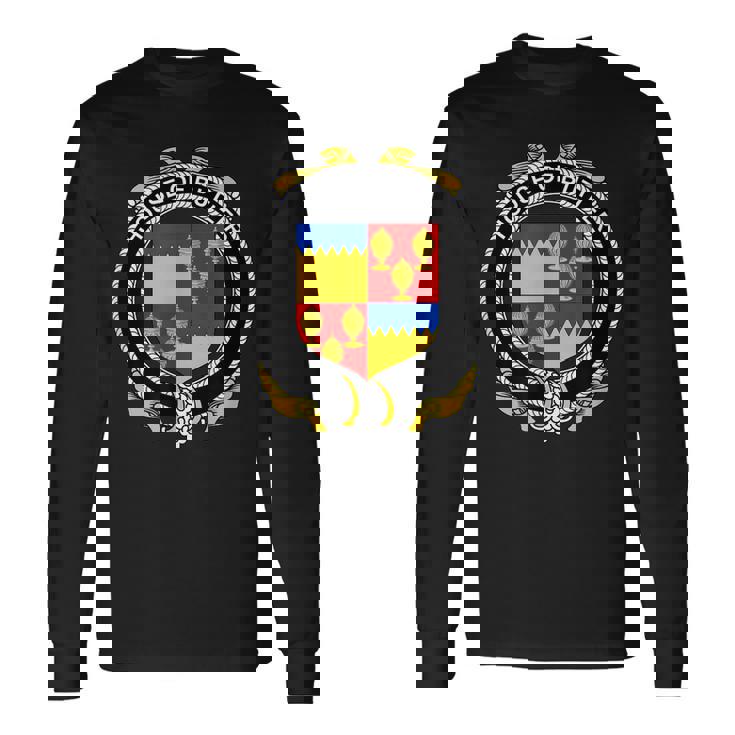Butler Coat Of Arms Crest Long Sleeve T-Shirt