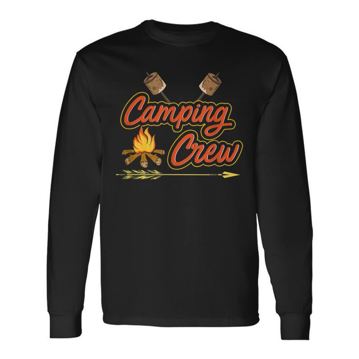 Camping Matching For Camper Group Camping Crew Long Sleeve T-Shirt