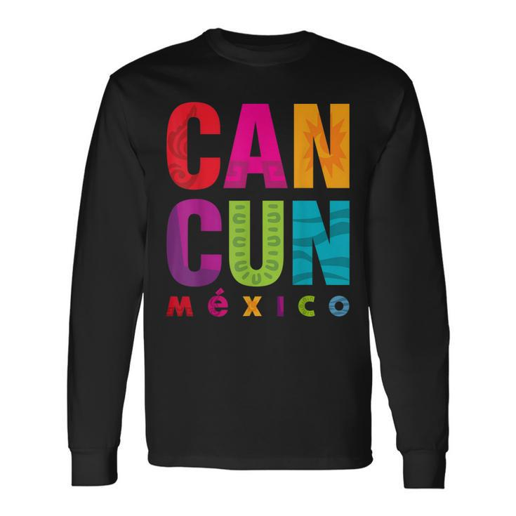 Cancun Mexico Long Sleeve T-Shirt
