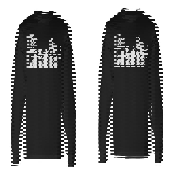 The Catfather Cat Dad Father Lover Long Sleeve T-Shirt T-Shirt