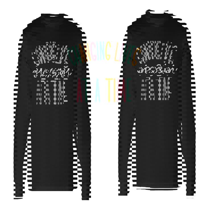 Changing Lives One Session At A Time Long Sleeve T-Shirt T-Shirt