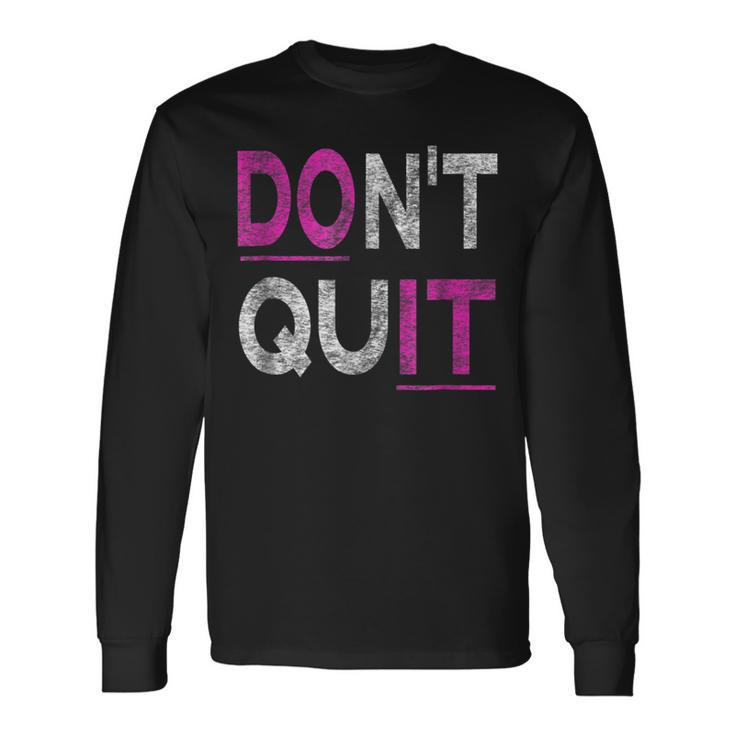 Cheerleading Motivational Quotes Distressed Cheer Long Sleeve T-Shirt T-Shirt