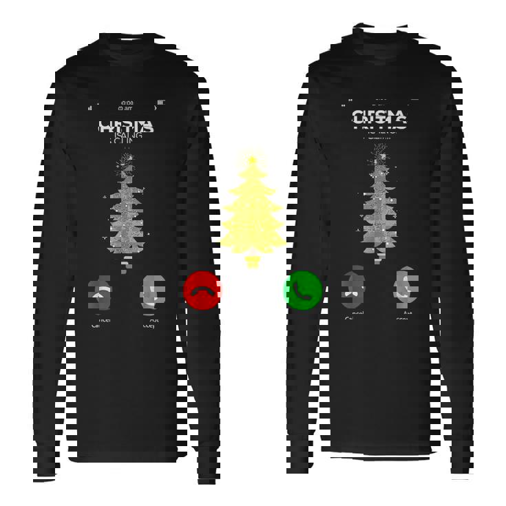 Christmas Is Calling Christmas Pajama Funny X-Mas Tree Men Women