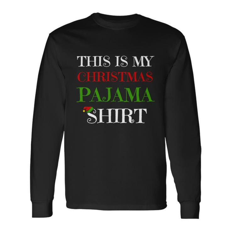 Christmas Pajama V2 Long Sleeve T-Shirt Gifts ideas