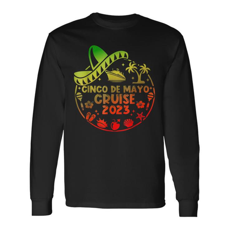 Cinco De Mayo Cruise Squad Group Matching And Friends Long Sleeve T-Shirt T-Shirt