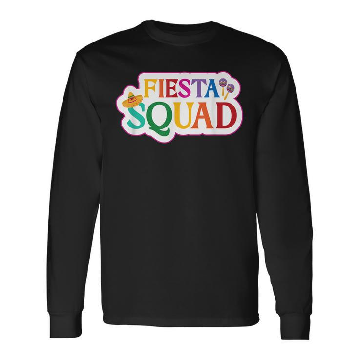 Cinco De Mayo Mexican Fiesta Squad Long Sleeve T-Shirt T-Shirt