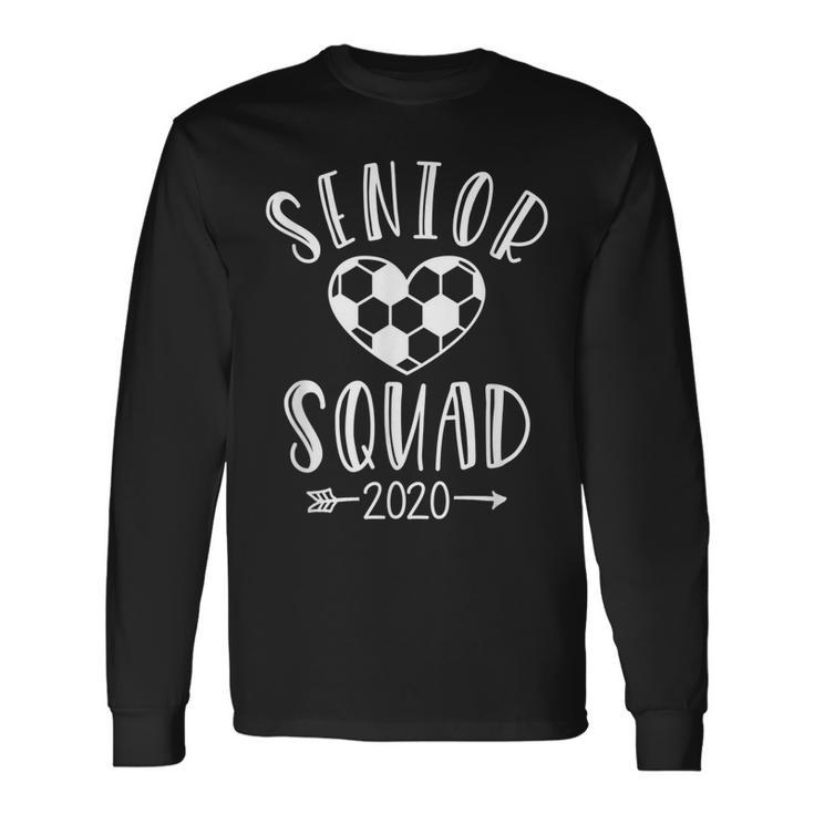 Class Of 2020 Soccer Senior Squad Player Graduate Long Sleeve T-Shirt T-Shirt Gifts ideas