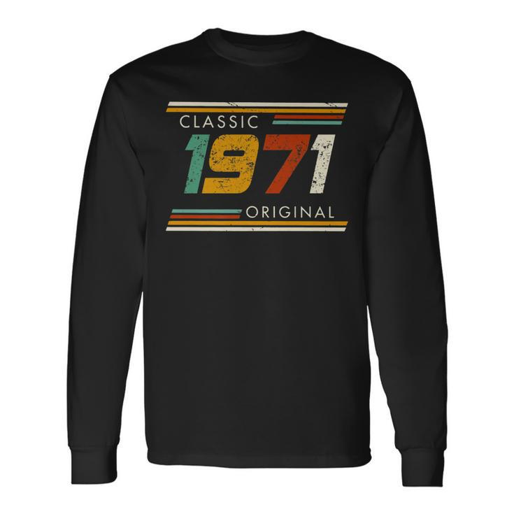 Classic 1971 Original Vintage Long Sleeve T-Shirt