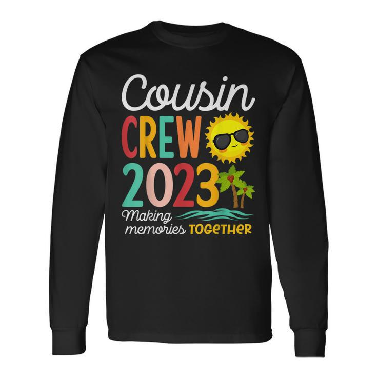 Cousin Crew 2023 Summer Vacation Beach Trip Matching Long Sleeve T-Shirt T-Shirt