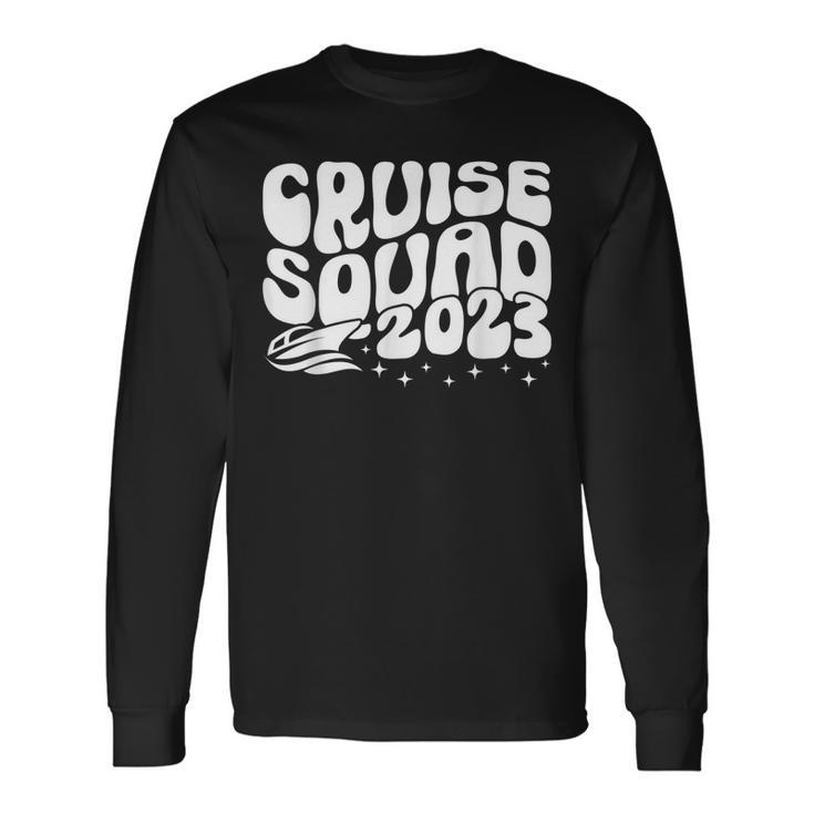 Cruise Squad 2023 Summer Vacation Friend Travel Group Long Sleeve T-Shirt T-Shirt