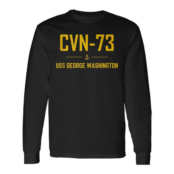 Cvn-73 Uss George Washington Long Sleeve T-Shirt