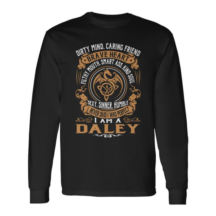 Daley Brave Heart Long Sleeve T-Shirt Gifts ideas