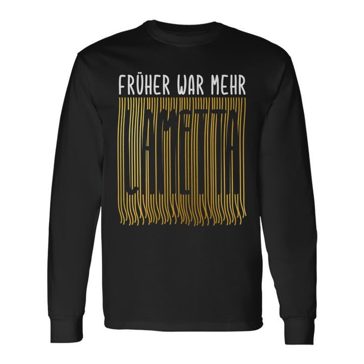 Damen Früher War Mehr Lametta Lustig Spruch Weihnachten Damen Langarmshirts Geschenkideen