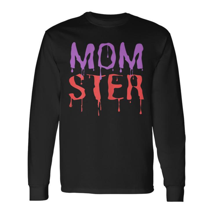 Damen Momster Halloween Kostüm Für Mama Geschenk Langarmshirts Geschenkideen