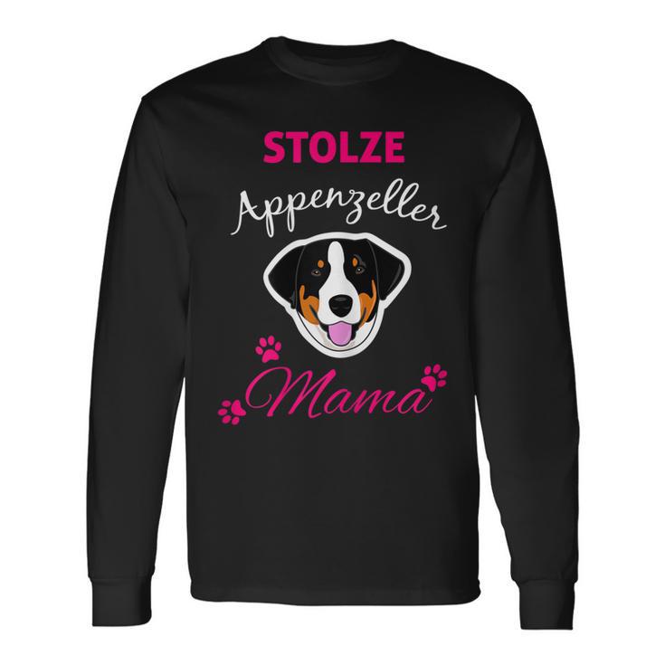 Damen Stolze Appenzeller Mama Sennenhund Hund Langarmshirts Geschenkideen