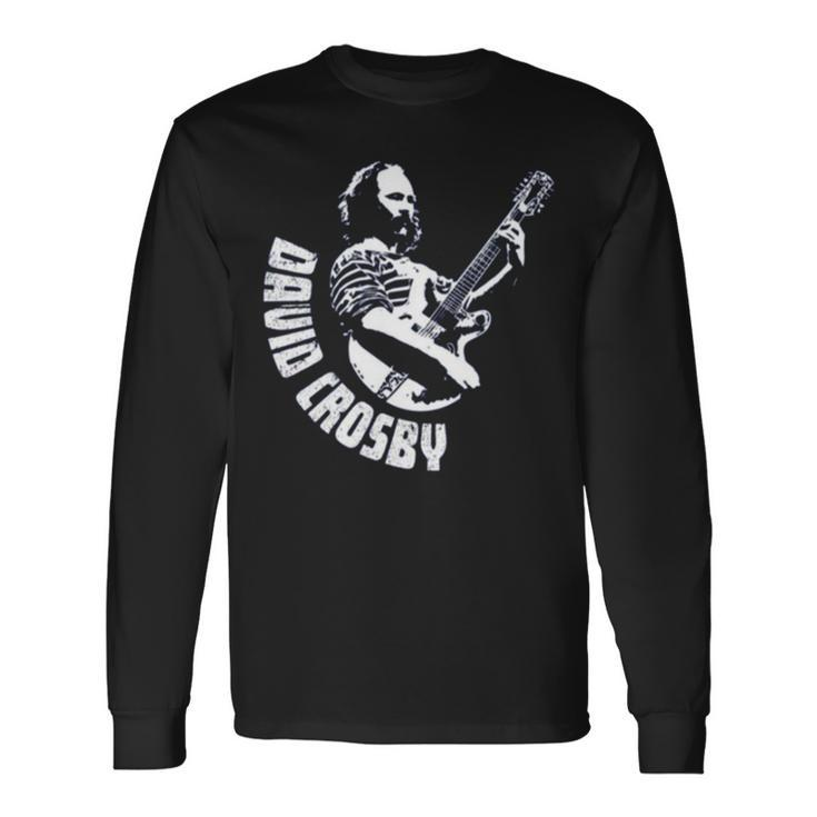 David Crosby Singer Long Sleeve T-Shirt