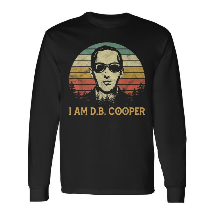 I Am Db Cooper Skydiving Skydiver DB Cooper Long Sleeve T-Shirt