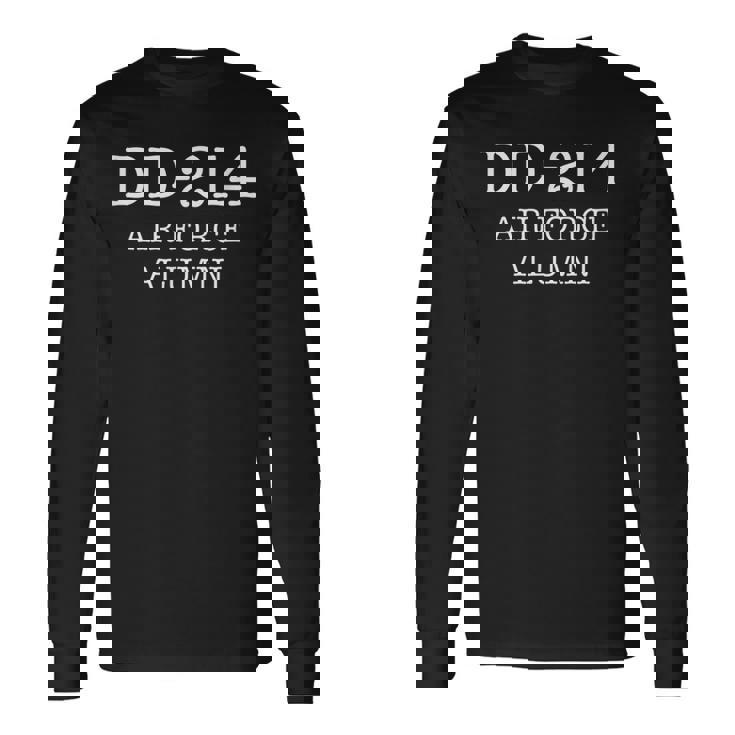 Dd-214 Alumni T-Shirt Air Force Men & Women Dd-214 Alumni T-Shirt Air Force Men & Women
