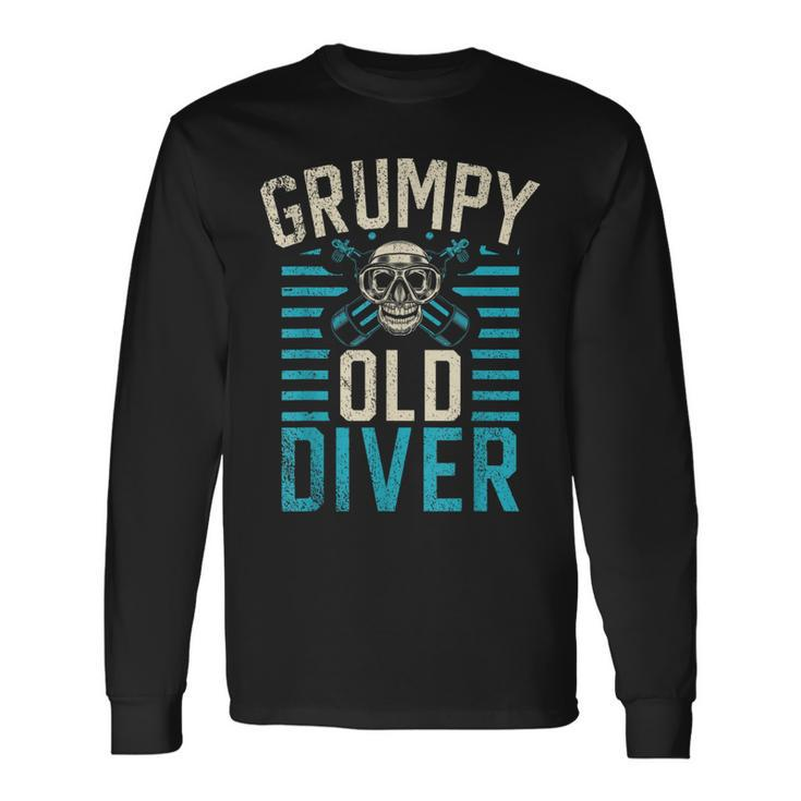 Diving Grumpy Old Diver Long Sleeve T-Shirt