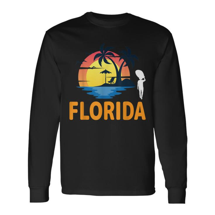 Dont Need Therapy I Just Need To Go To Florida Summer Beach Long Sleeve T-Shirt T-Shirt