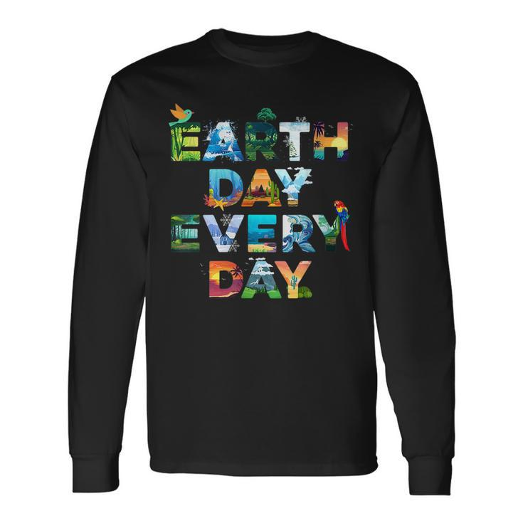 Earth Day Everyday Planet Environmental Animal Long Sleeve T-Shirt T-Shirt