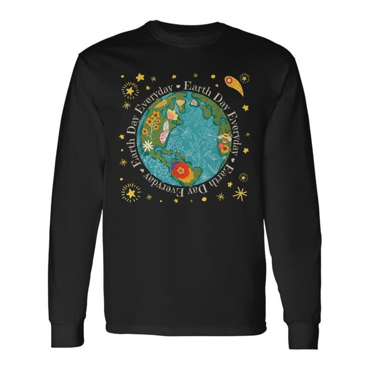 Earth Day Love Planet Protect Environment 2023 Long Sleeve T-Shirt T-Shirt Gifts ideas
