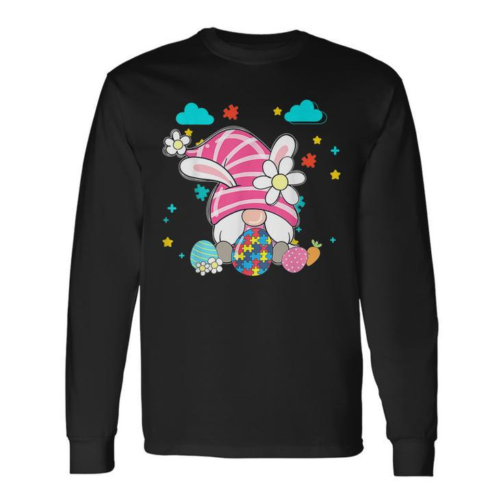 Easter Day Accept Understand Love Gnome Autism Awareness Long Sleeve T-Shirt Gifts ideas