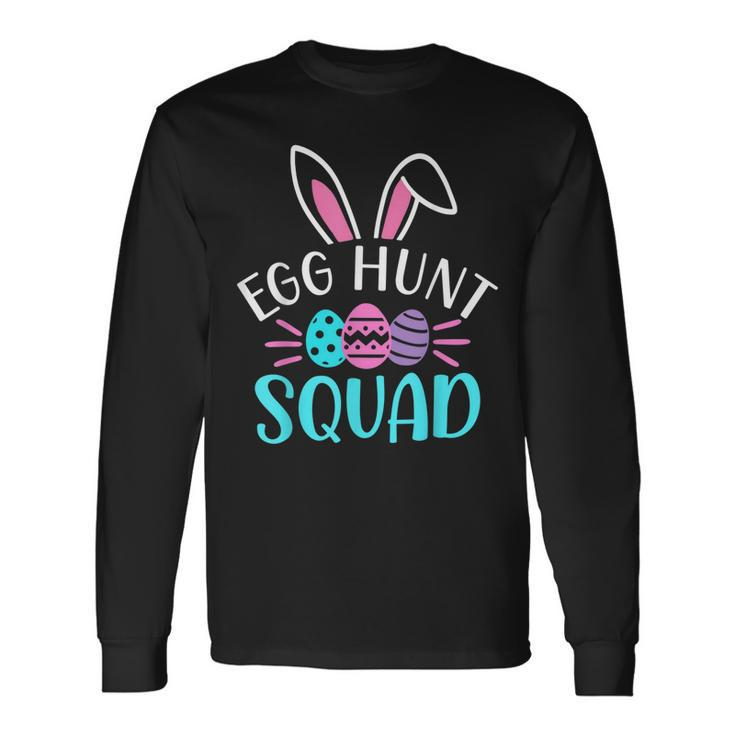 Egg Hunt Squad Hunting Season Easter Day Long Sleeve T-Shirt T-Shirt