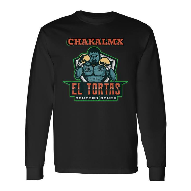 El Tortas Mexican Boxer Long Sleeve T-Shirt T-Shirt