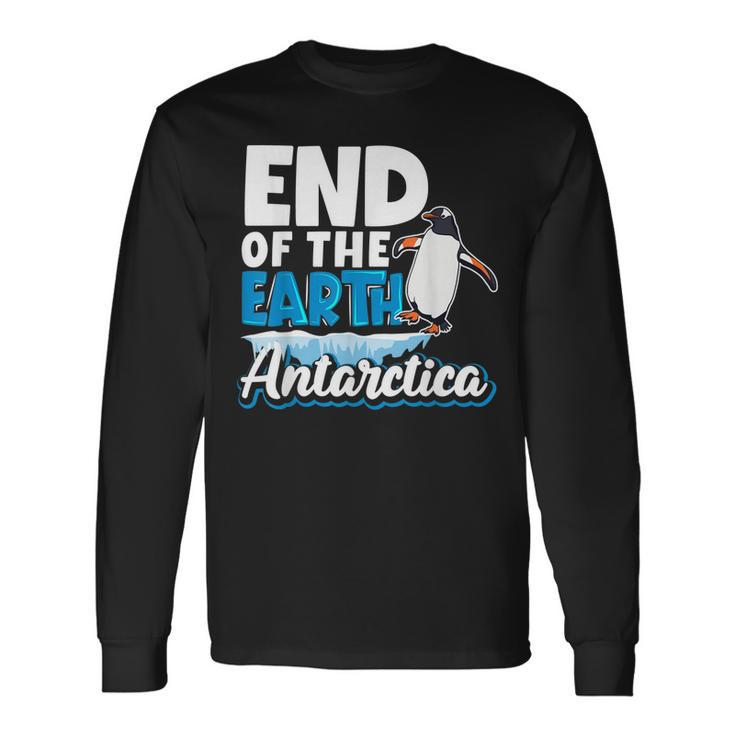End Of The Earth Ice Expedition Adventure Antarctica Long Sleeve T-Shirt T-Shirt