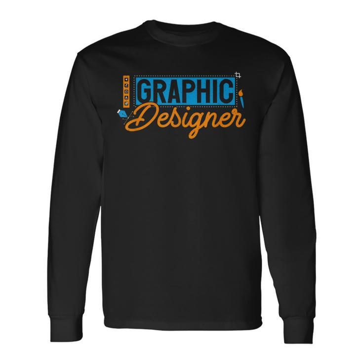 Graphic er Graphics Artists Men Women Long Sleeve T-Shirt T-shirt Graphic Print