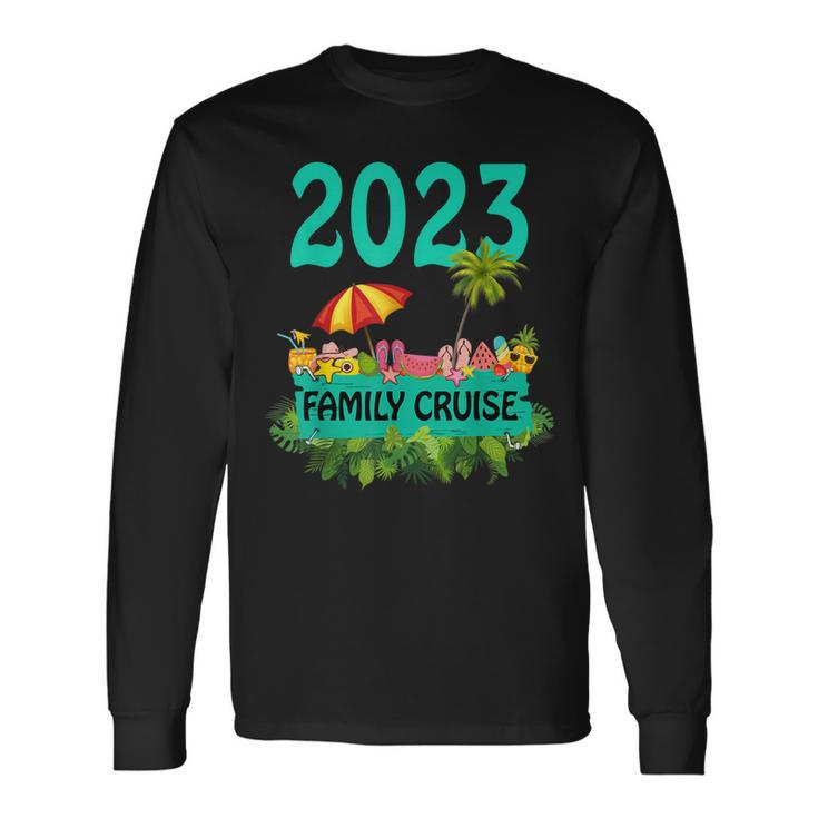 Family Cruise 2023 V2 Long Sleeve T-Shirt Gifts ideas
