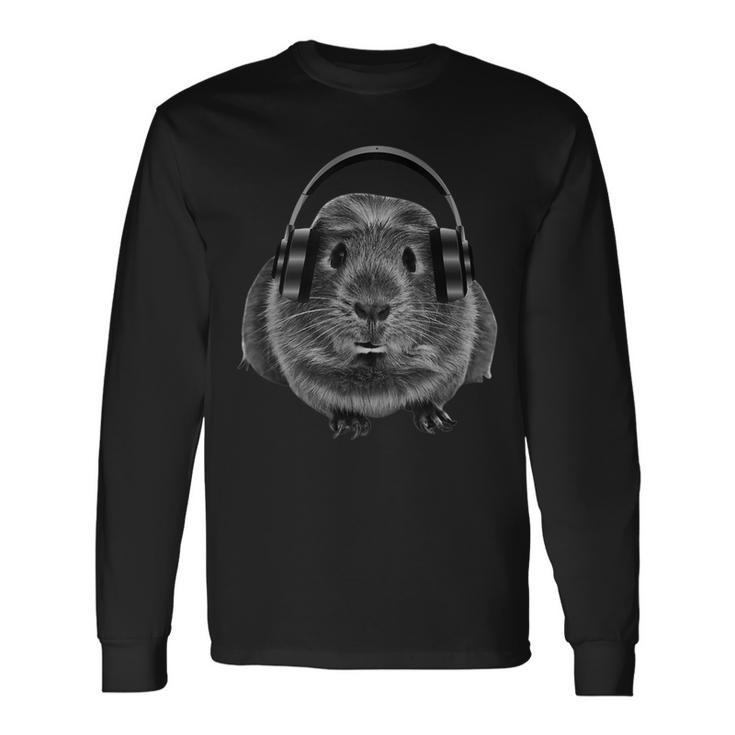 Fat Guinea Pig House Pet Animal For Animal Lovers Long Sleeve T-Shirt
