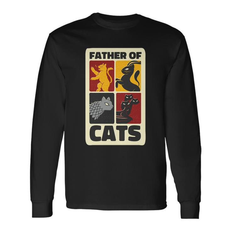 Father Of Cats Long Sleeve T-Shirt Gifts ideas