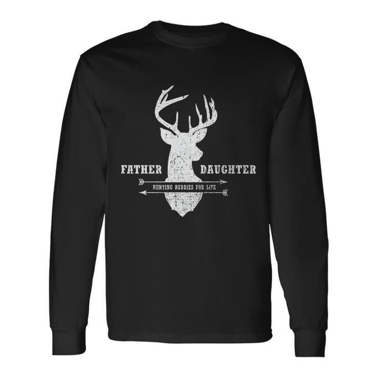 Father Daughter Hunting Long Sleeve T-Shirt