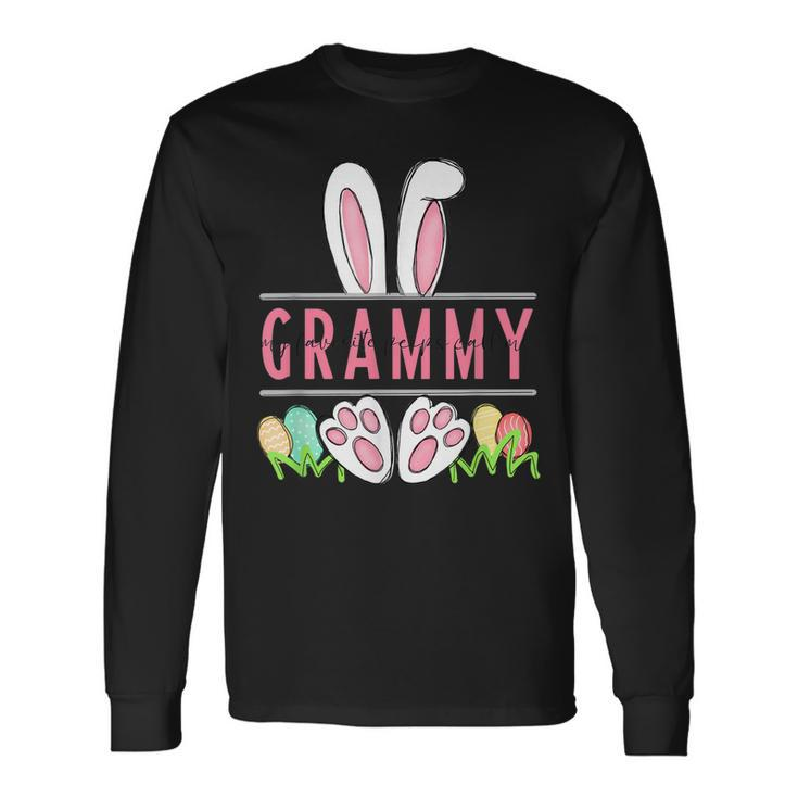 My Favorite Bunny Call Me Grammy Cute Bunny Easter Long Sleeve T-Shirt T-Shirt