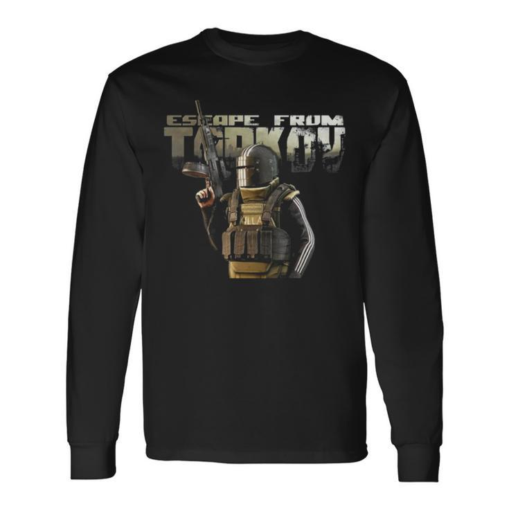 The Fighter Escape From Tarkov Long Sleeve T-Shirt