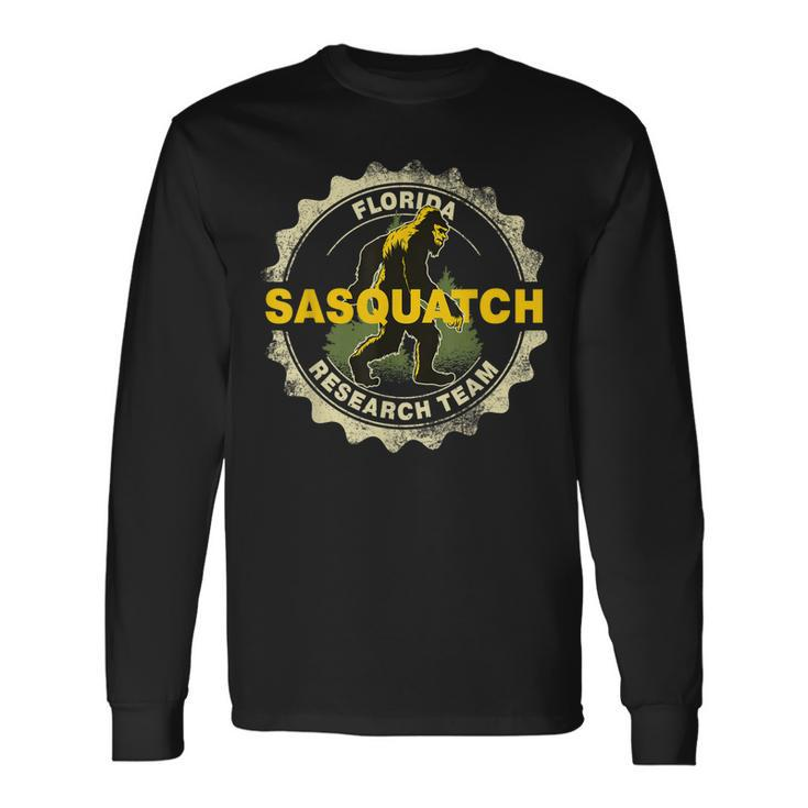 Florida Sasquatch Research Team Bigfoot Believer Fan Men Women Long Sleeve T-Shirt T-shirt Graphic Print