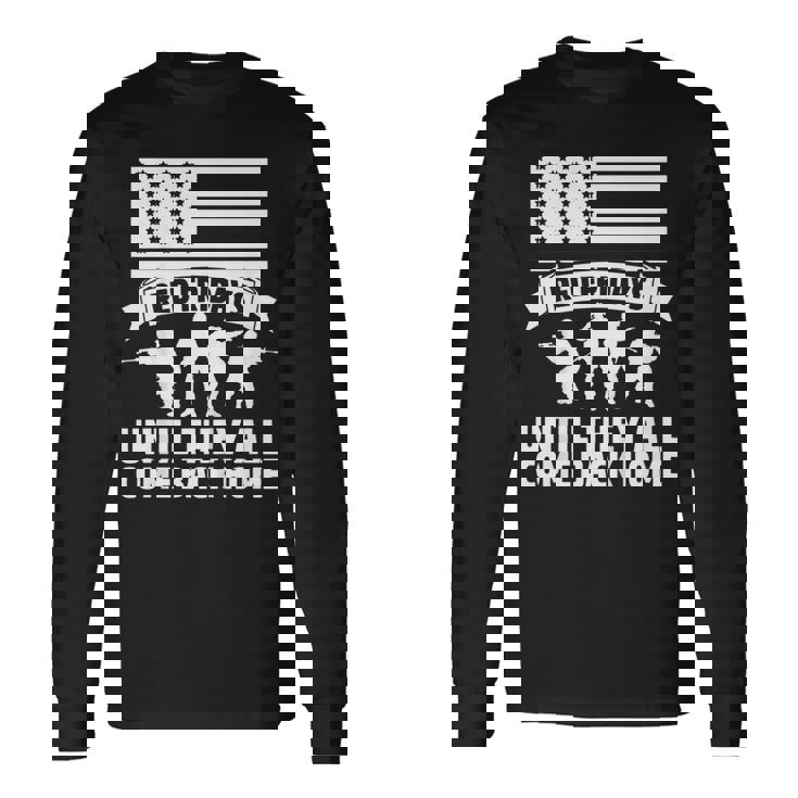 On Friday We Wear Red Fridays Military Shirts Military Long Sleeve T-Shirt T-Shirt