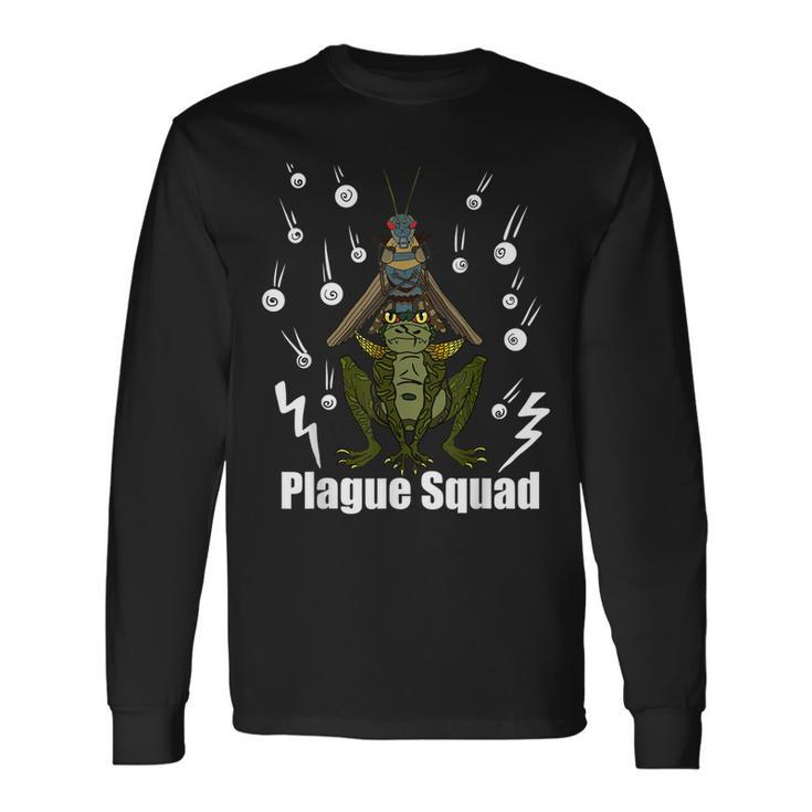Fun Plague Squad Passover Long Sleeve T-Shirt