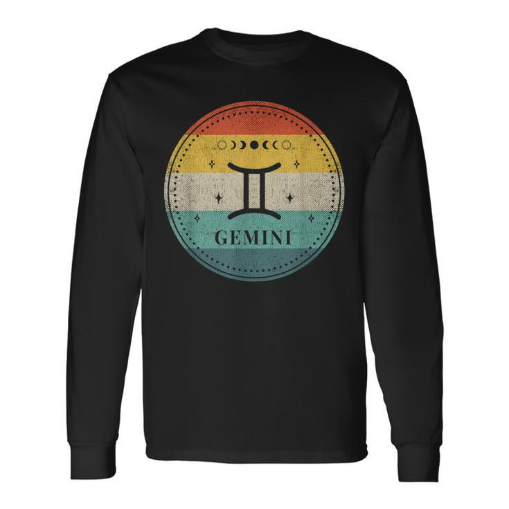 Gemini Horoscope Gemini May June Birthday Gemini Long Sleeve T-Shirt