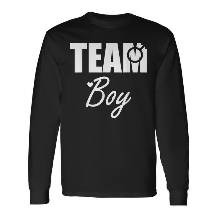 Team Healthy Baby Gender Reveal Party Idea Long Sleeve T-Shirt T-Shirt