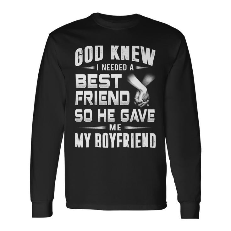 God Knew-Boyfriend Standard Long Sleeve T-Shirt