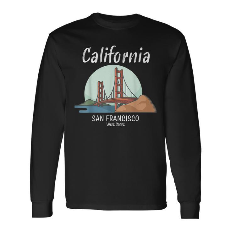 Golden Gate Bridge California San Francisco Long Sleeve T-Shirt T-Shirt