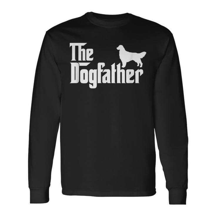 Golden Retriever The Dogfather Fathers Day Long Sleeve T-Shirt T-Shirt