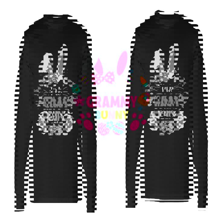 Im The Grammy Bunny Happy Easter Day Cute Easter Bunny Long Sleeve T-Shirt