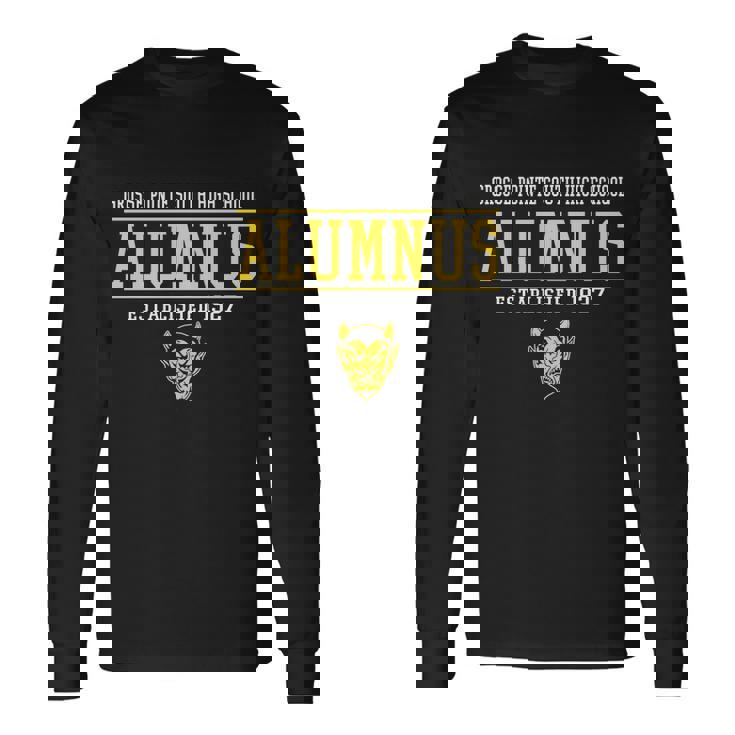 Grosse Pointe South High School Alumnus Men Women Long Sleeve T-Shirt T-shirt Graphic Print Gifts ideas