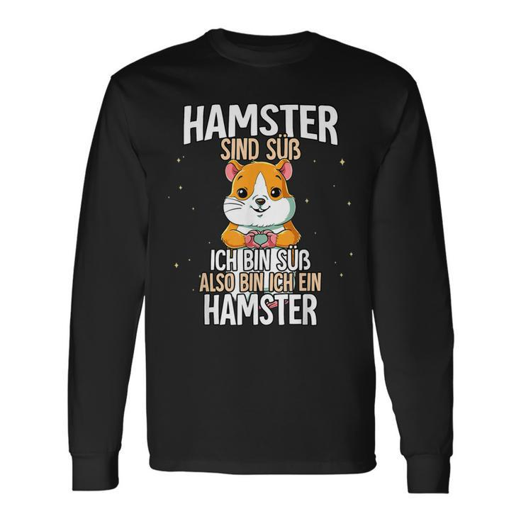 Hamster Sind Süß Hamster Langarmshirts Geschenkideen