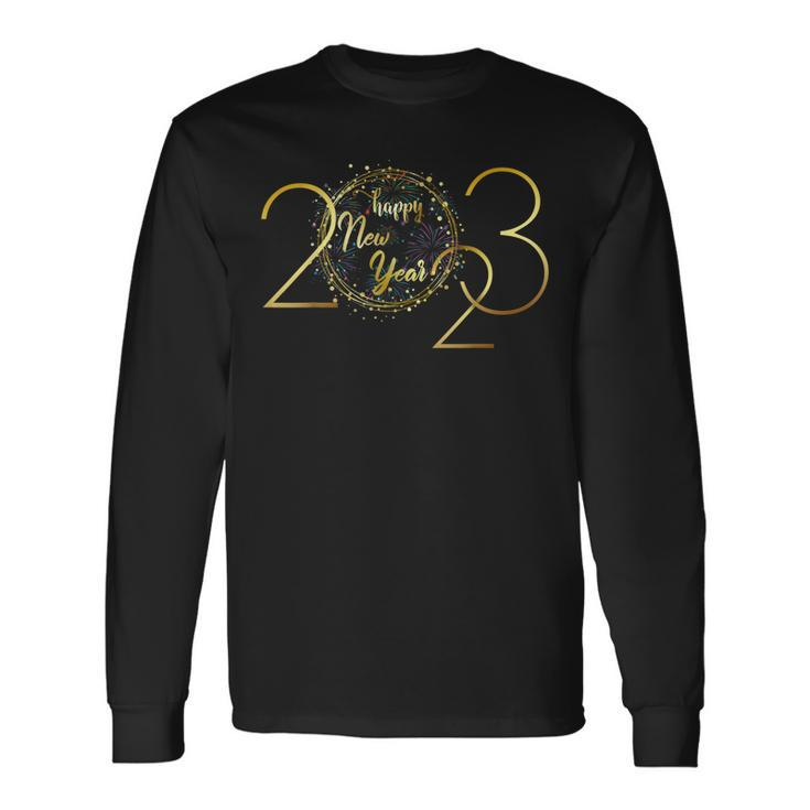 Happy New Year 2023 Celebration New Years Eve 2023 Long Sleeve T-Shirt Gifts ideas